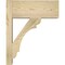 Ekena Millwork Olympic Block Rough Sawn Outlooker, Douglas Fir, 8"W x 18"D x 22"H OUT08X18X22OLY05RDF - alternate 4